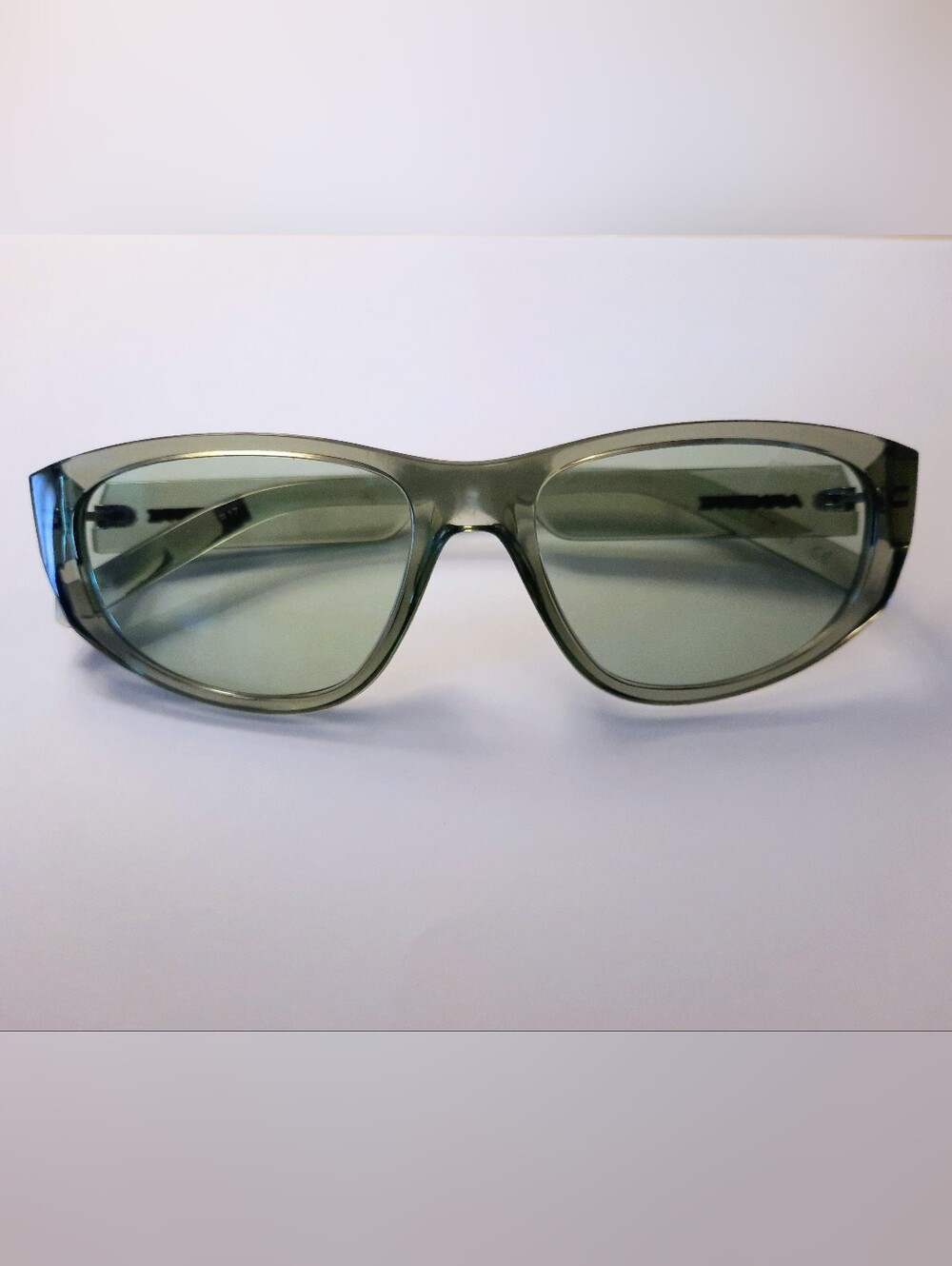 Arnette DAEMON Shiny Mint Green/Light Green Sunglasses